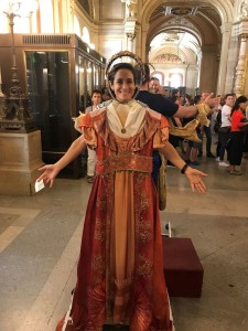 Playing dress up at the Opera House