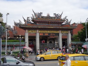 Outside Longshan Temple