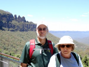 First glimpse of the Three Sisters