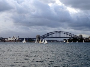 View of the harbour from the ferry