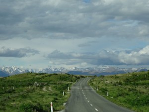 Driving somewhere