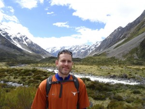 Ryan in Hooker Valley