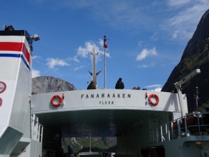 On to the ferry