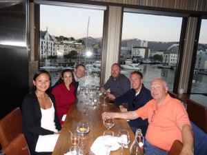 Dinner in Alesund