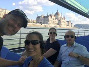 Boat tour! Parliament in the background