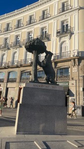 Bear and Strawberry Tree, representing coat of arms of Madrid