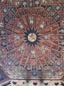 Decorative carved ceilings
